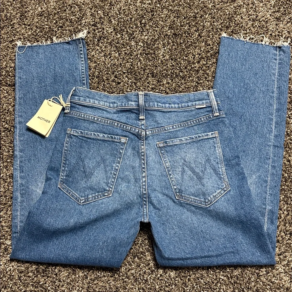 Mother Tomcat ankle fray jeans 27 - Picture 14 of 15